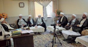 دیدار برخی از علمای مشهد و مدیران «شبکه اجتهاد» با آیت‌الله مکارم شیرازی