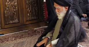 پیکر مرحوم آیت‌الله موسوی خلخالی در مشهد تشییع می‌شود